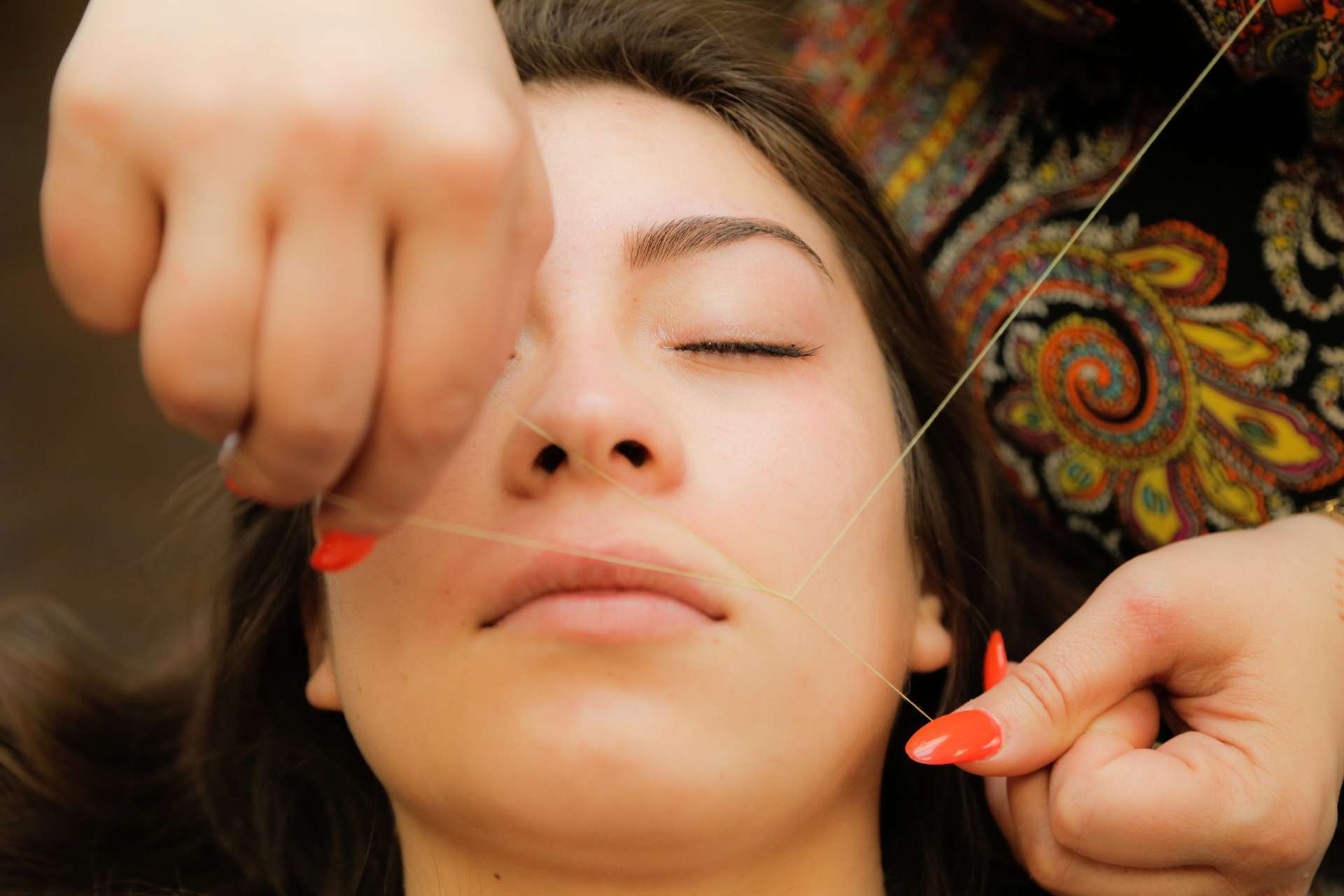 Full face threading — clean, symmetrical result